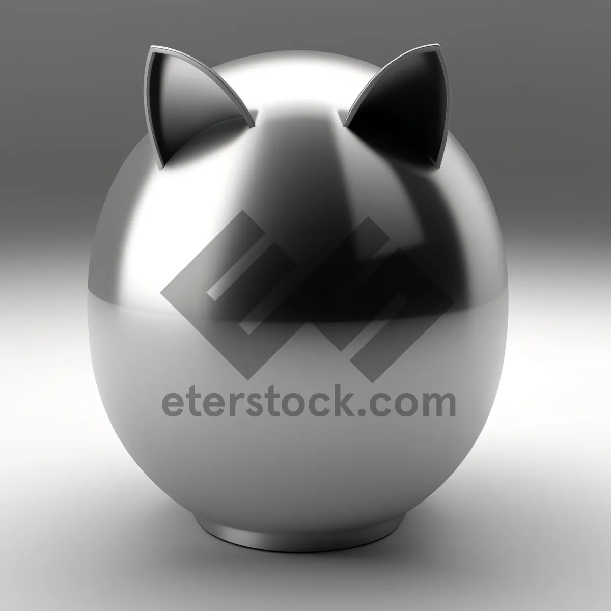 Picture of Shiny 3D Hen Sphere Icon