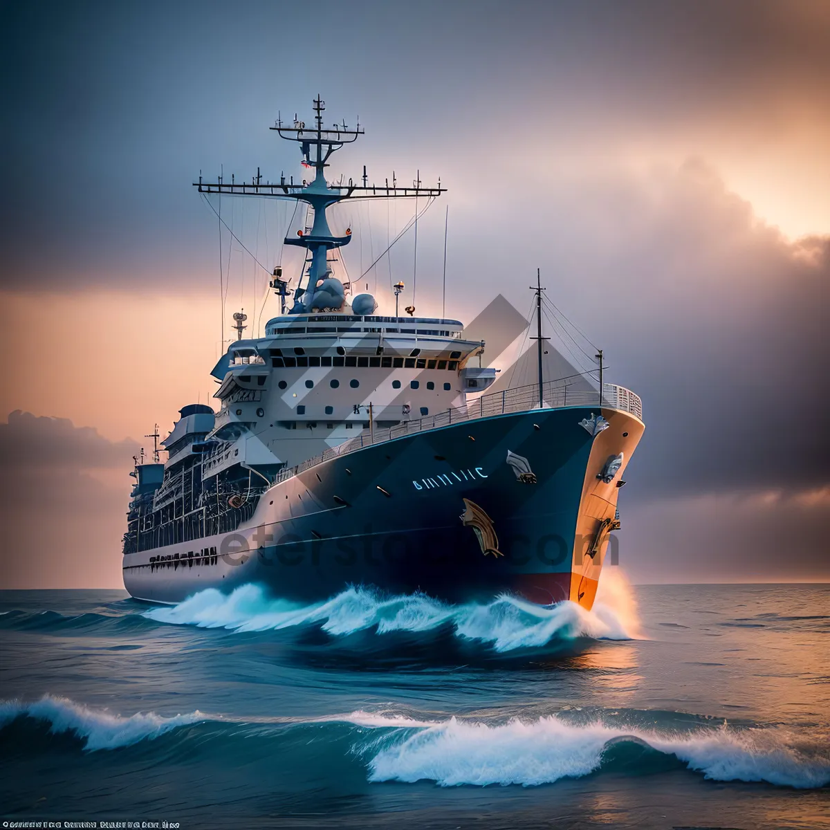 Picture of Coastal Summer Sail: Nautical Vessel on the Ocean