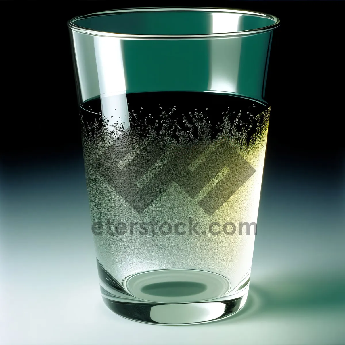 Picture of Wine glass on table at party celebration