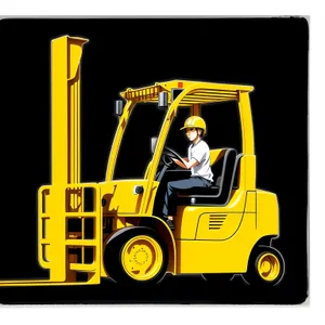 Heavy Duty Forklift - Industrial Transportation Equipment