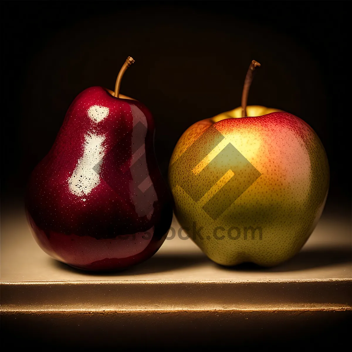 Picture of Juicy Red Delicious Apple - Fresh and Healthy Snack