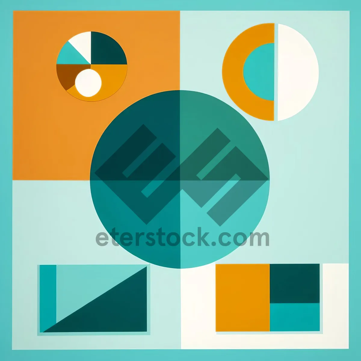 Picture of Creative 3D Graphic Symbol Design Template