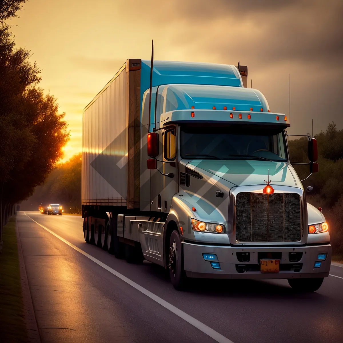 Picture of Highway Hauler: Fast and Reliable Freight Transportation