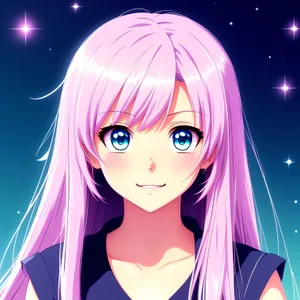 Blond Sorcerer: Attractive Model with Sexy Makeup and Pretty Hairstyle