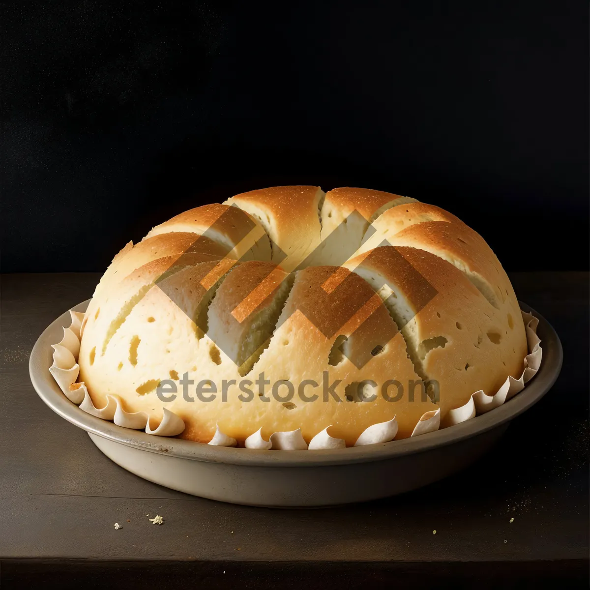 Picture of Delicious breakfast pastry with coffee cup