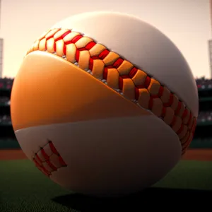 Shiny Baseball Sphere for Fun Game