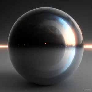 Stellar Glass Orb - Celestial Space Art