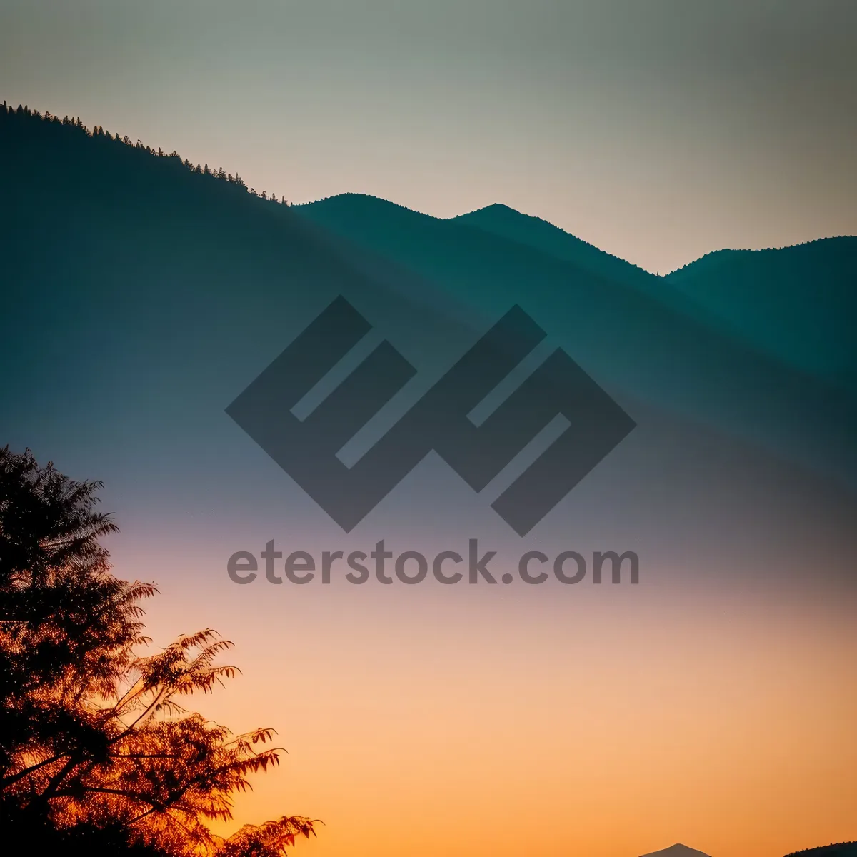 Picture of Vibrant Sunrise Over Clear Summer Sky
