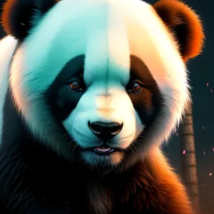 Giant Panda - Majestic Black and White Bear