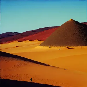 Majestic Moroccan Desert Dune Landscape