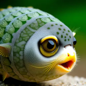 Captivating Chameleon: A Wild Tropical Eye