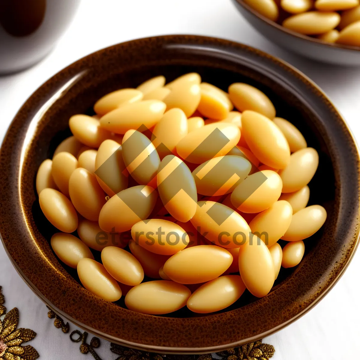 Picture of Fresh Yellow Corn: Nutritious Vegan Legume with Organic Seeds