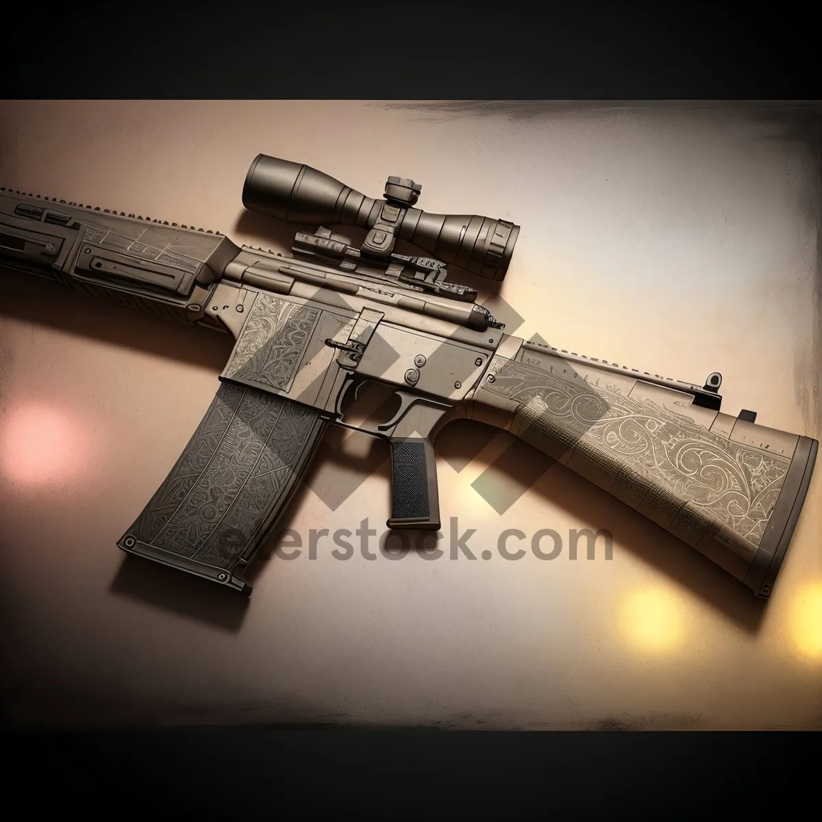 Picture of Deadly Arsenal: Military-grade Automatic Assault Rifle