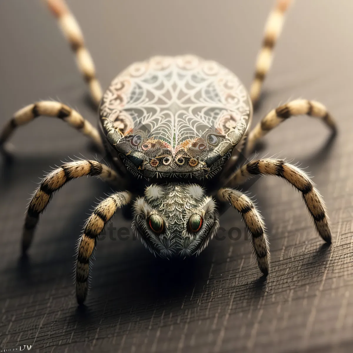 Picture of Creepy Crawly Arachnid Predator - The Barn Spider