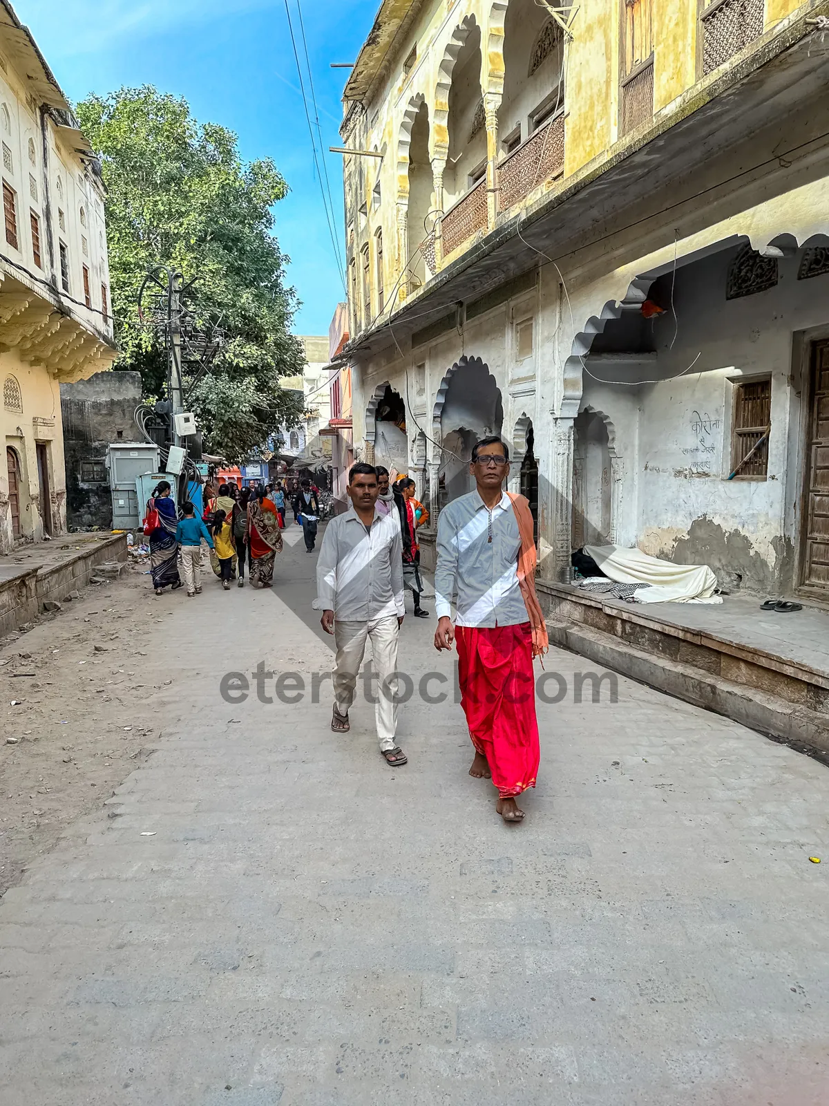 Picture of young child tourist traveler visiting historical landmark