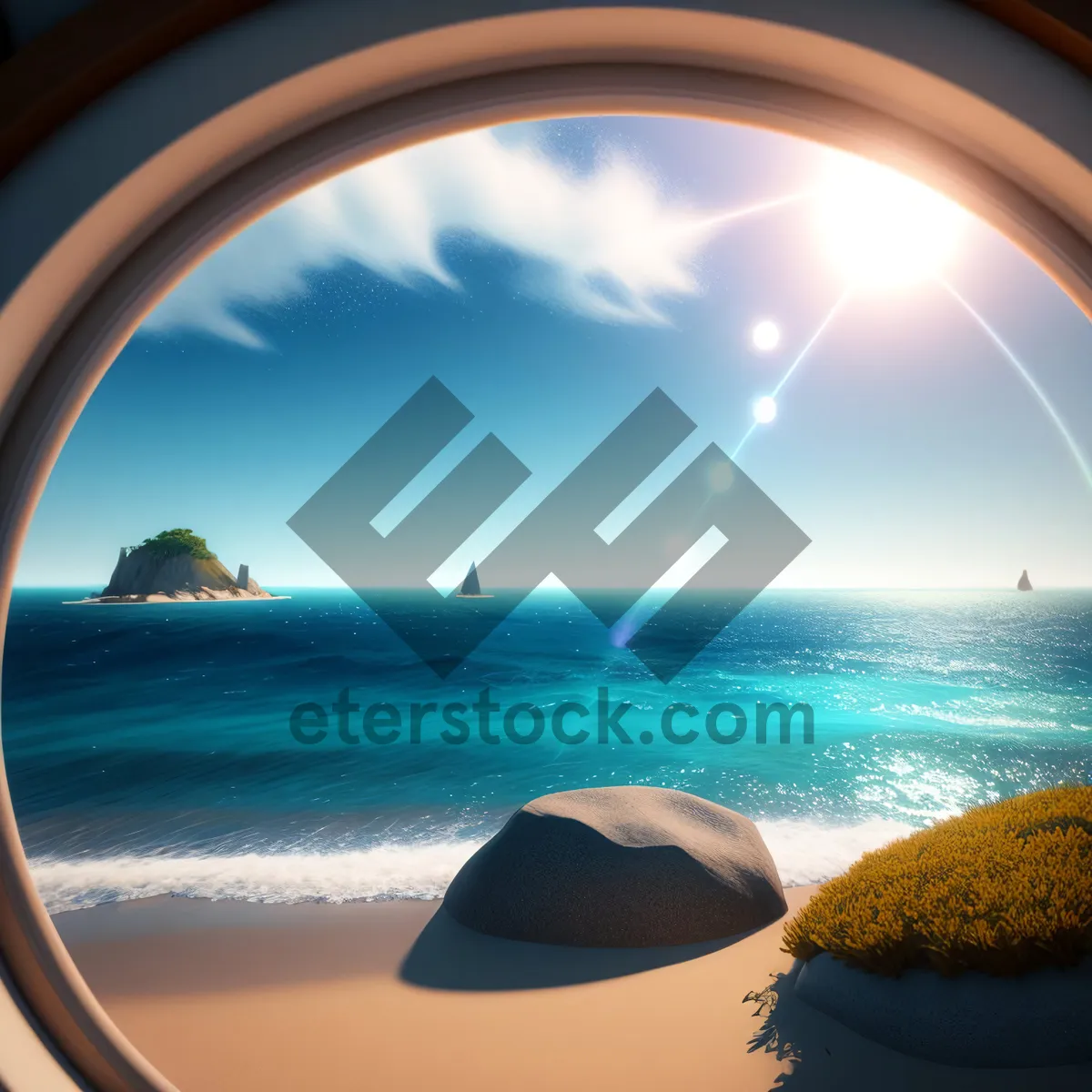 Picture of Serenity by the Sea