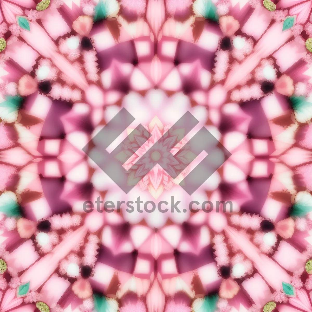 Picture of Colorful Candy Pattern: Vibrant Confectionery Wallpaper Design