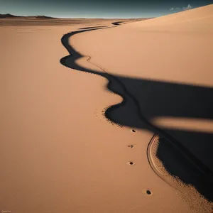 Serene Sand Dunes: A Majestic Desert Landscape