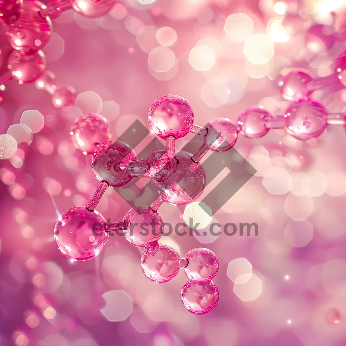 Picture of Colorful Celebration Lights and Ornaments Wallpaper