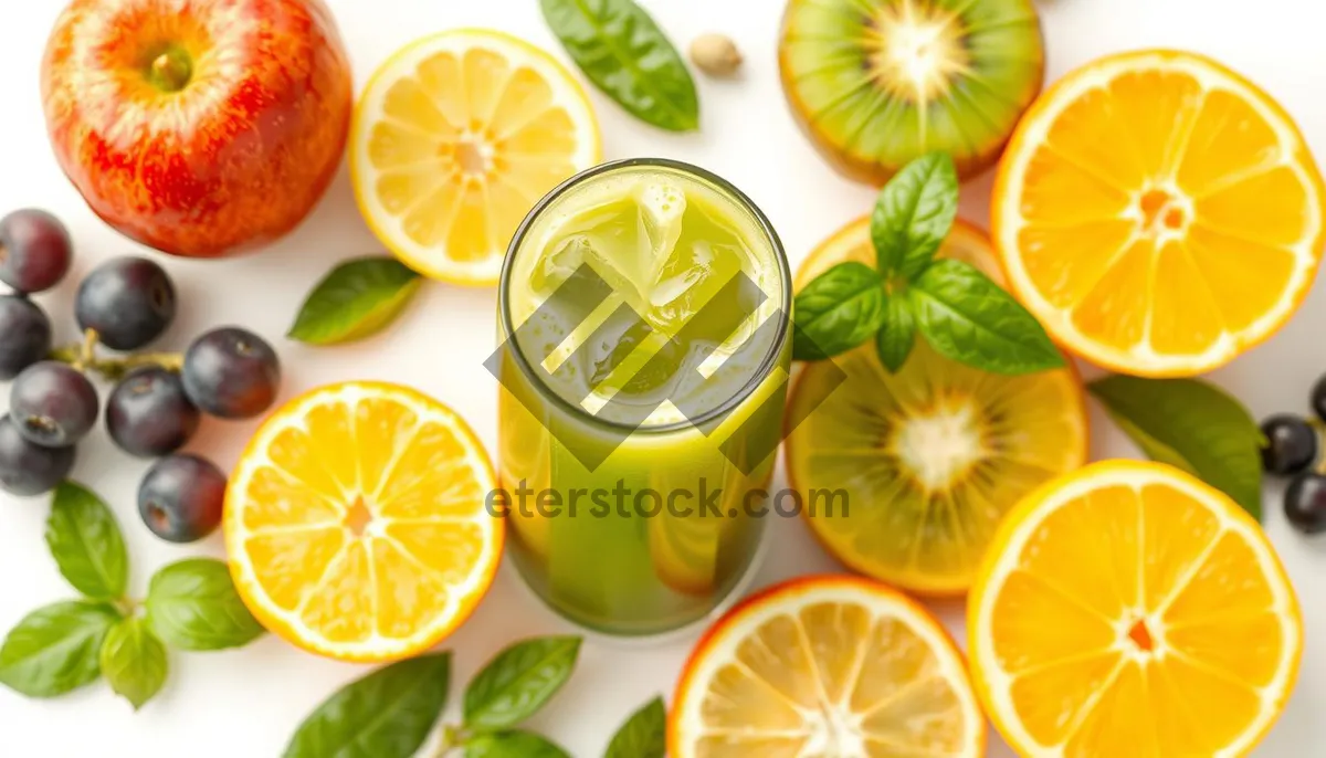 Picture of Fresh Citrus Fruit slices for a healthy diet