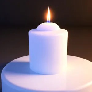Subtle Glow: Special Icon Candle Design