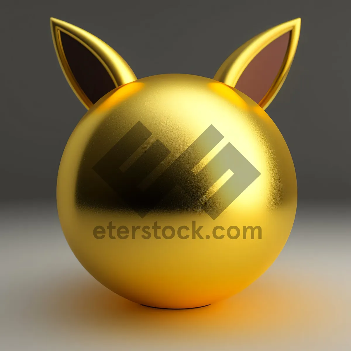 Picture of Shiny Bangle Hen: 3D Egg Symbol