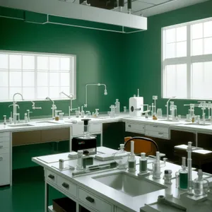 Modern Kitchen Interior with Stylish Furniture and Wood Flooring