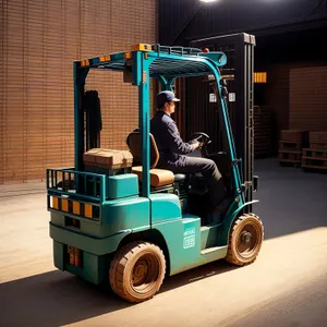 Efficient Warehouse Forklift Transportation