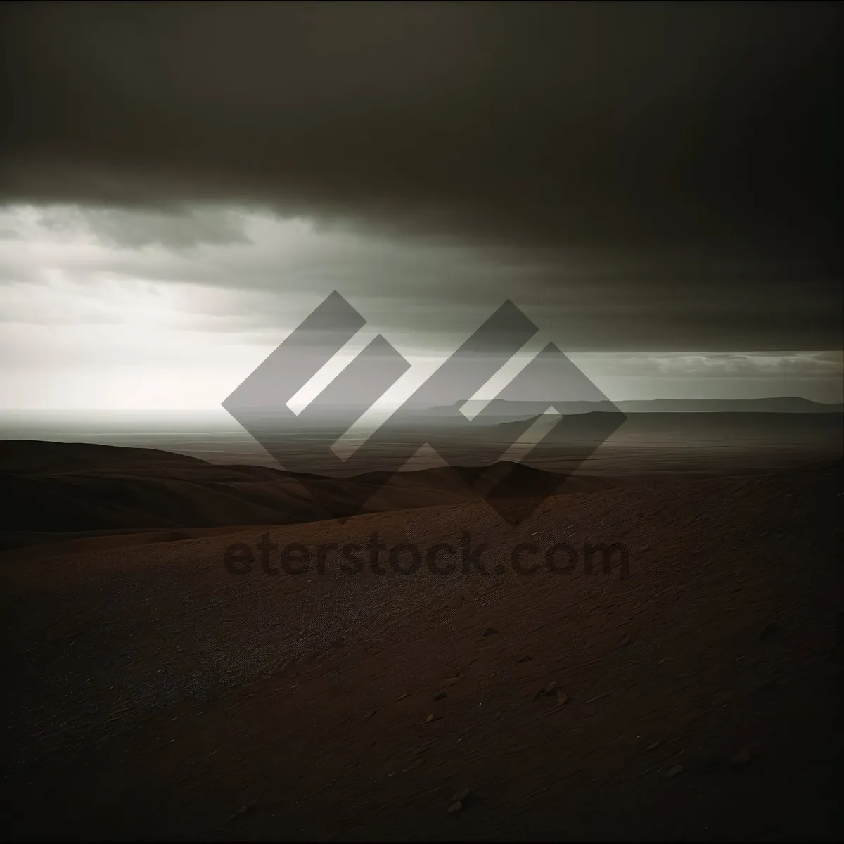 Picture of Dune Sunset: Tranquil Desert Road with Winged Sky