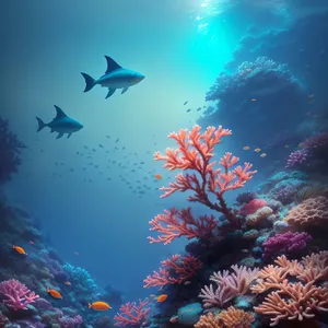 Exquisite Coral Reef Life: A Vibrant Underwater Oasis
