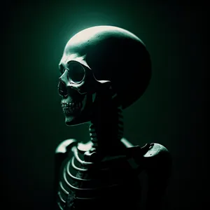 Haunted Skeleton: Spooky Anatomy of Death