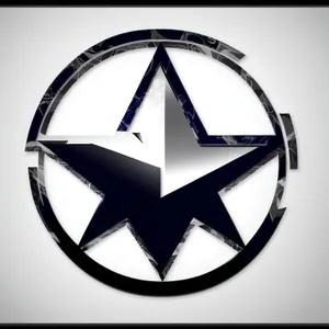 Shiny 3D Gold Button Icon