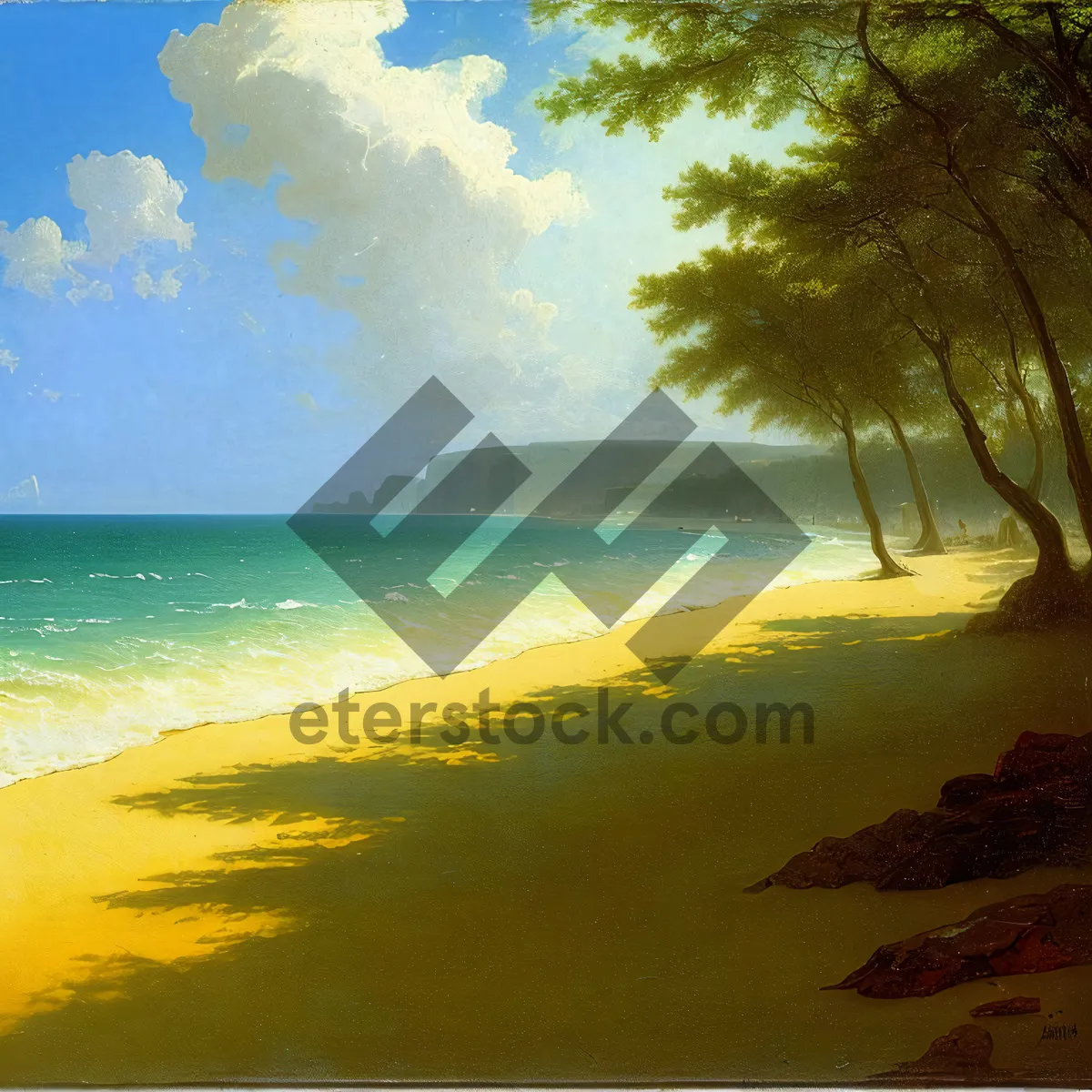 Picture of Serenity on the Tropical Beach