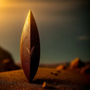 Sundial and Iron Timepiece with Fruit Knife Blade