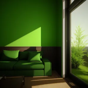 Cozy Corner: Modern Living Room with Stylish Furniture
