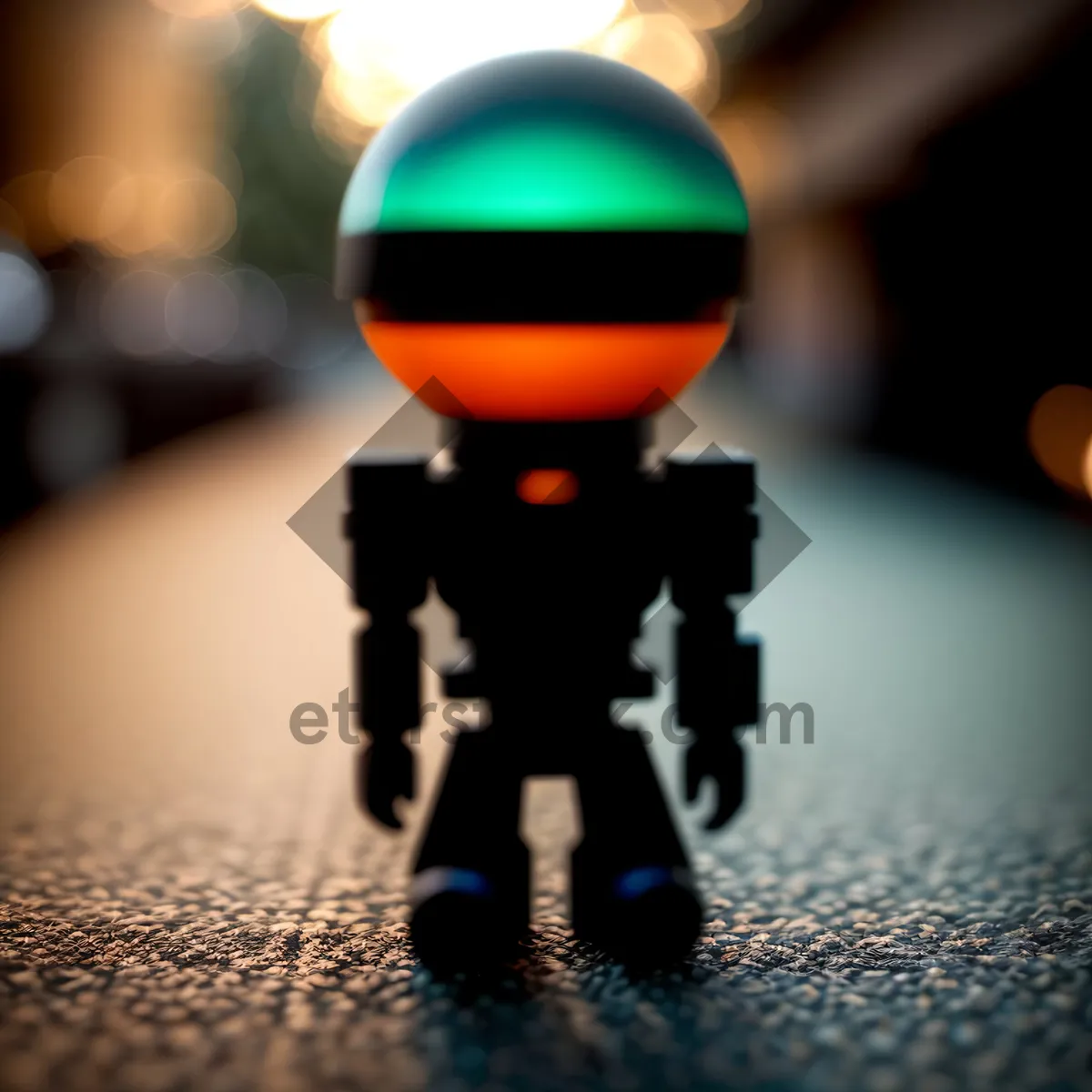 Picture of 3D Toy Man Business Icon