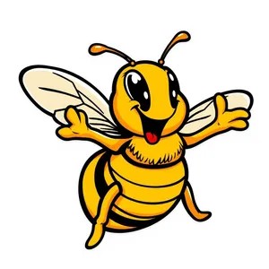 Cartoon animal clip art illustration.