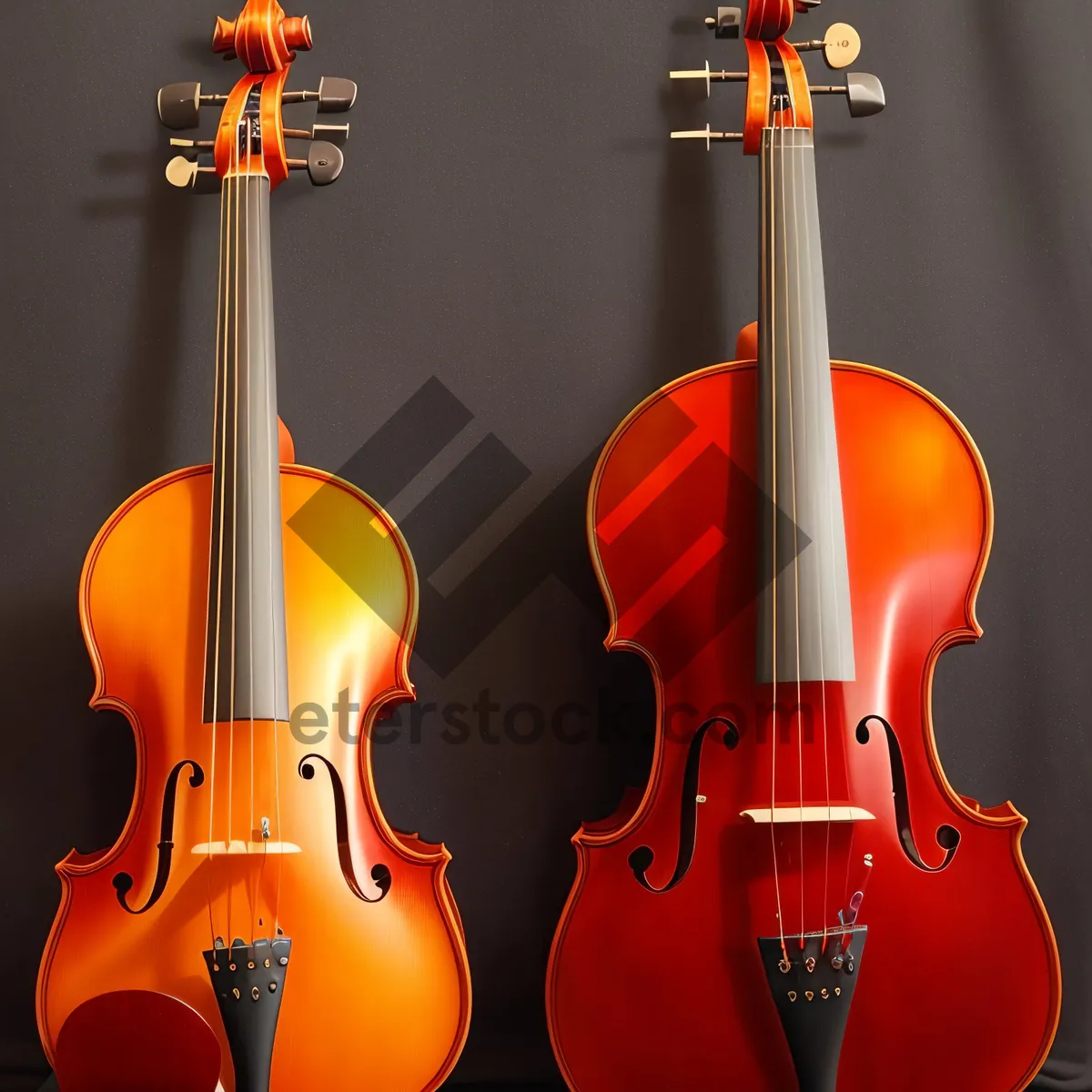 Picture of Melodic Strings: Vibrant Ensemble of Musical Instruments