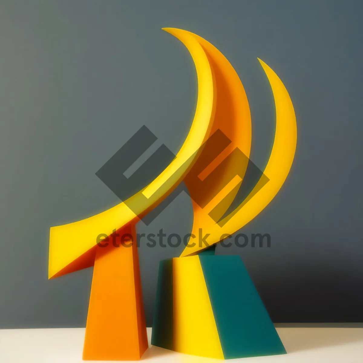 Picture of Dynamic 3D Graphic Symbol for Business Heat