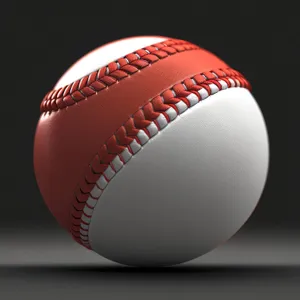 Baseball Game Equipment: Leather Glove and Ball
