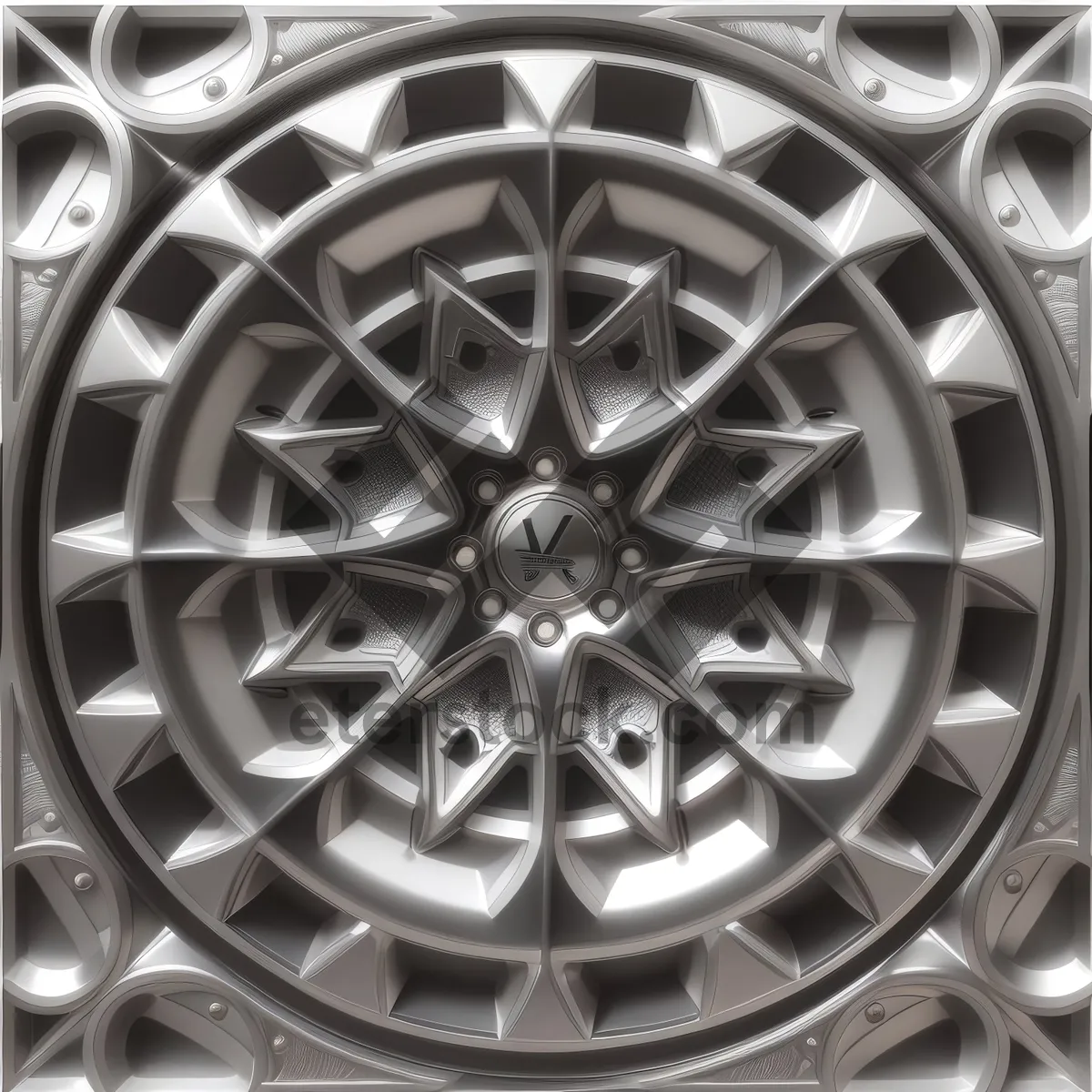 Picture of Wheel Design: Spoke Pattern Support Circle