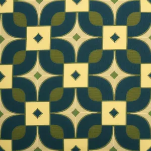 Vintage Floral Arabesque Ornamental Pattern Wallpaper