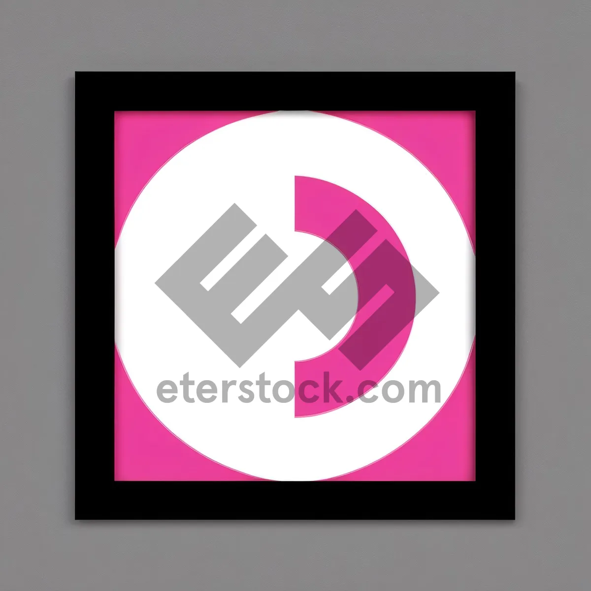 Picture of Modern Shiny Stationery Icon with 3D Reflection