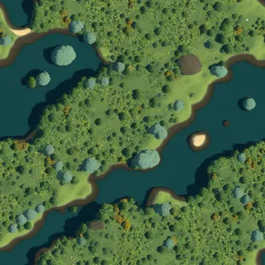 Duckweed Puzzle Map: Aquatic Plant Archipelago