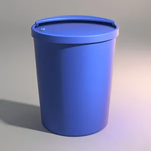 Empty Plastic Coffee Cup