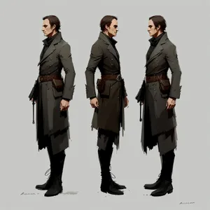 Smiling business team in office setting.