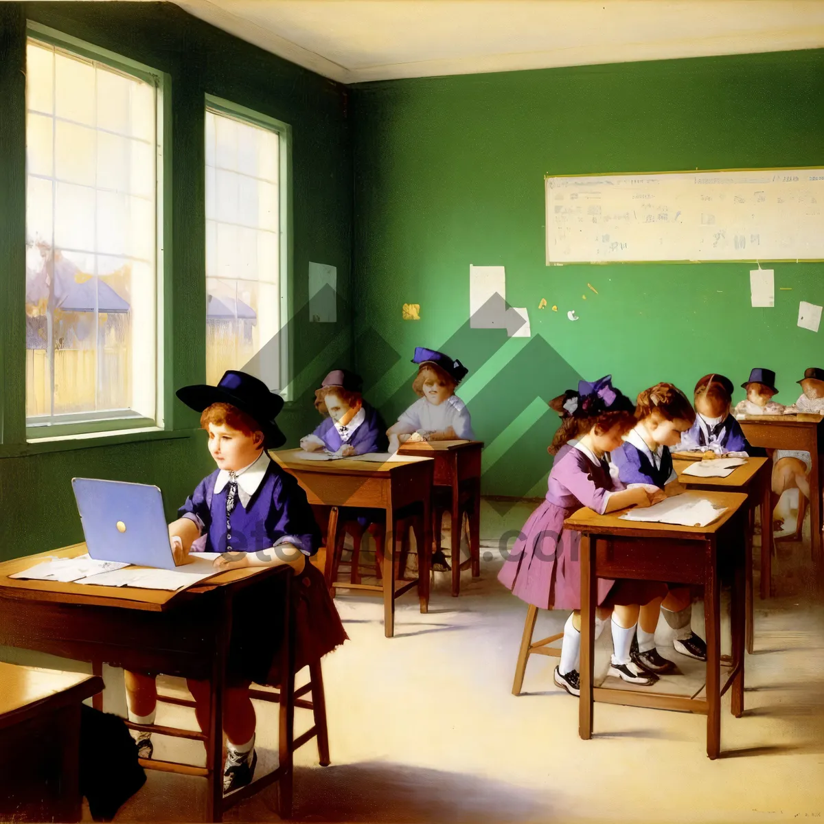 Picture of Business meeting in a professional office setting.