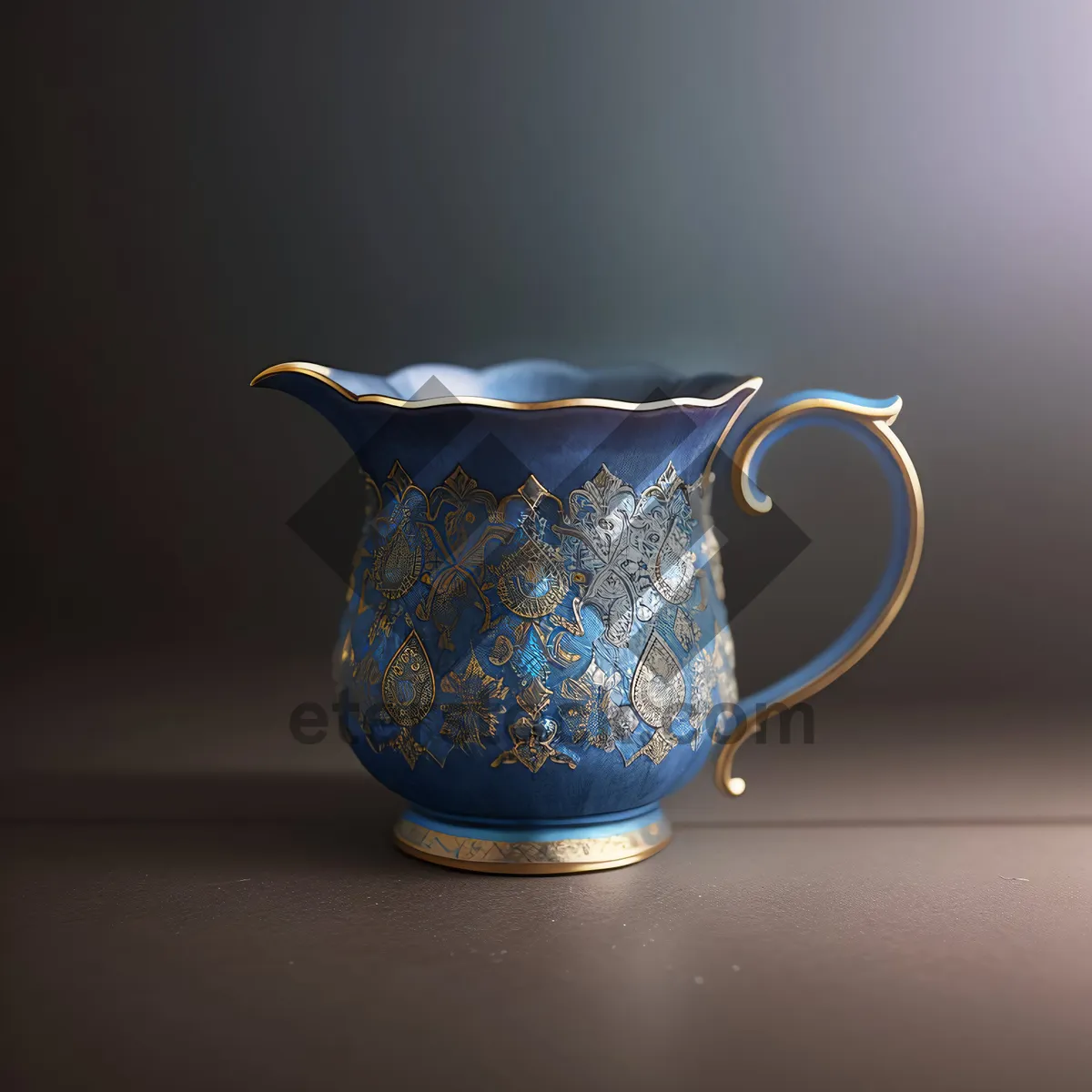 Picture of Saucer Tea Cup with Hot Beverage