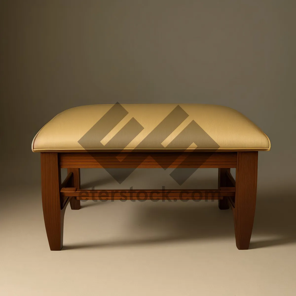 Picture of Modern Wooden Footstool: Stylish Rest for Your Home