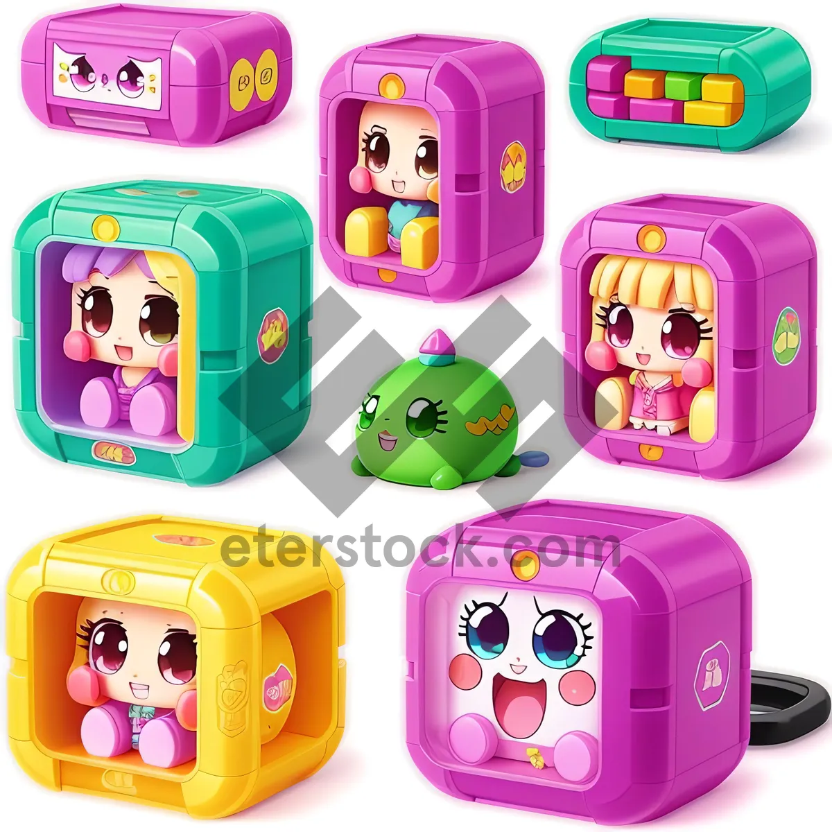 Picture of Colorful Toy Pencil Sharpener